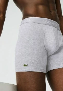 Lacoste 3 PACK - Shorty - Noir / Blanc / Gris Chine -Lacoste Soldes Magasin 93cad5c71b2c4e53a19b23ef35f68ead