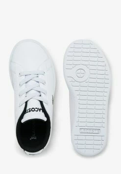 Lacoste CARNABY EVO - Baskets Basses - Wht/blk -Lacoste Soldes Magasin 94cb2fb3b06143c4a535abae742bbcec