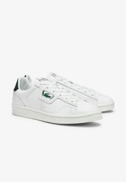 Lacoste MASTERS CLASSIC - Baskets Basses - Wht Dk Grn -Lacoste Soldes Magasin 94f2fd13dbc54177a0c91792d69f3b68