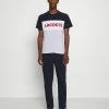 Lacoste Pyjama - Argent Chine/marine/blanc/rouge