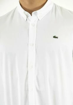 Lacoste Chemise - Blanc -Lacoste Soldes Magasin 97ae4dd7003141acbca87b12a07effcd