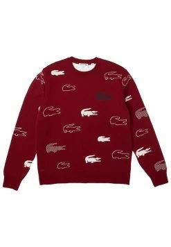 Lacoste Pullover - Bordeaux Blanc