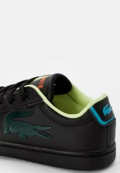 Lacoste CARNABY - Baskets Basses - Black/green -Lacoste Soldes Magasin 98339568c0fc4c048158b6d542b477bd