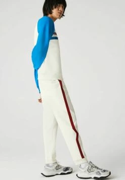 Lacoste Pantalon De Survêtement - Blanc/rouge/bleu -Lacoste Soldes Magasin 984d69d705e34d0f828a7163d14346c6