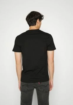 Lacoste T-shirt Imprimé - Black/white/grey -Lacoste Soldes Magasin 99ae92fed98b487688f41a93a78e6644