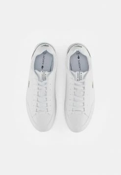 Lacoste GRADUATE CAP - Baskets Basses - White/dark Green -Lacoste Soldes Magasin 9a2cb81764bf49eca890106af53b7d6b