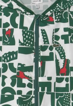 Lacoste UNISEX - Veste Mi-saison - White/green -Lacoste Soldes Magasin 9b84ef1a6abc4db58be98cba7be741c4