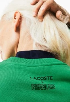 Lacoste Sweatshirt - Vert -Lacoste Soldes Magasin 9b97de379e7549c390b72dd901b44bd5