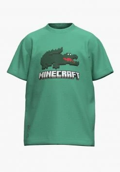 Lacoste MINECRAFT - T-shirt Imprimé - Vert -Lacoste Soldes Magasin 9ba4480cc9bb48ac8b711921ad4887f7