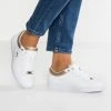 Lacoste STRAIGHTSET CAW - Baskets Basses - White/gold