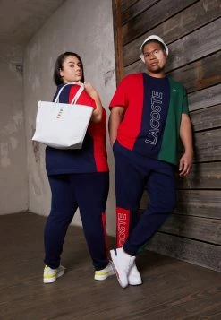 Lacoste PLUS UNISEX - T-shirt Imprimé - Marine