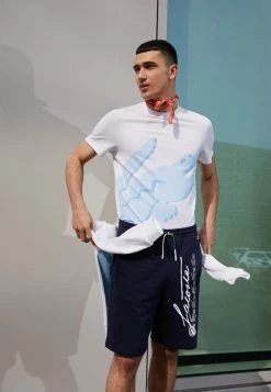 Lacoste Short - Navy Blue -Lacoste Soldes Magasin 9d43fdd3f1544cbe96cd8549bc8433ff