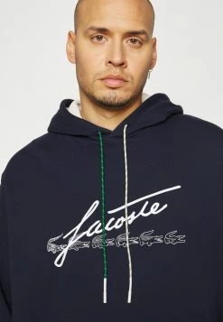 Lacoste Sweat à Capuche - Bleu Marine -Lacoste Soldes Magasin 9d658b7372f64875bf01df85836d682b