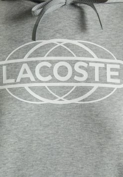 Lacoste EXCLUSIVE - Sweat à Capuche - Silver Chine -Lacoste Soldes Magasin 9de58b18839945eba8bb4e866ec4cfb4