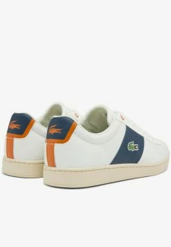 Lacoste CARNABY - Baskets Basses - Off Wht/nvy -Lacoste Soldes Magasin 9e54d4dff35f4465a817c41f10832504