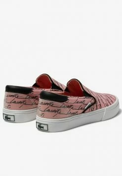 Lacoste Baskets Basses - Pnk/off Wht -Lacoste Soldes Magasin 9e929f05290b4ea9821c3d0efedfd225