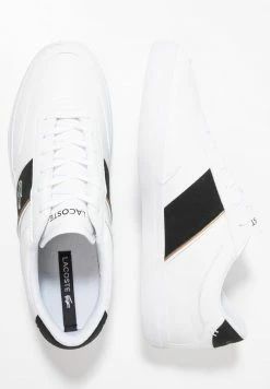 Lacoste COURT MASTER - Baskets Basses - White/black -Lacoste Soldes Magasin 9ef4f3fddf6346198d7e28b2ed60a482