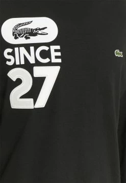 Lacoste T-shirt à Manches Longues - Noir -Lacoste Soldes Magasin 9eff3cc800b24dbba1f06b04ca5e5fa7