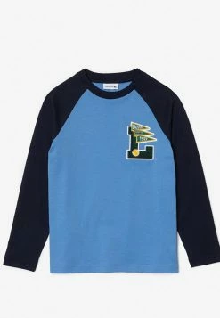 Lacoste KINDER - T-shirt à Manches Longues - Bleu/bleu Marine