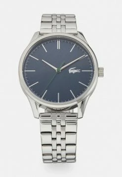 Lacoste VIENNA GIFT SET - Montre - Silver-coloured/blue