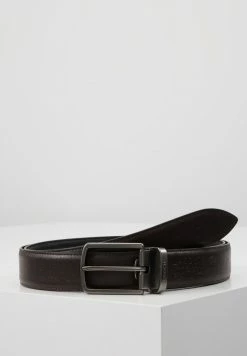 Lacoste REVERSIBLE CURVED BOX SET - Ceinture - Black/dark Brown -Lacoste Soldes Magasin 9f94e3b5fe9a4714a98319a7e81469d6
