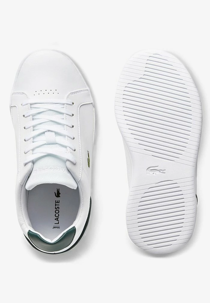 Lacoste Baskets Basses - Wht/dk Grn 1 Lacoste Baskets Basses - Wht/dk Grn