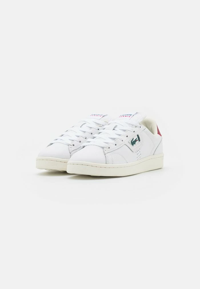Lacoste MASTERS CLASSIC - Baskets Basses - White/burgundy 3 Lacoste MASTERS CLASSIC - Baskets Basses - White/burgundy – Image 3