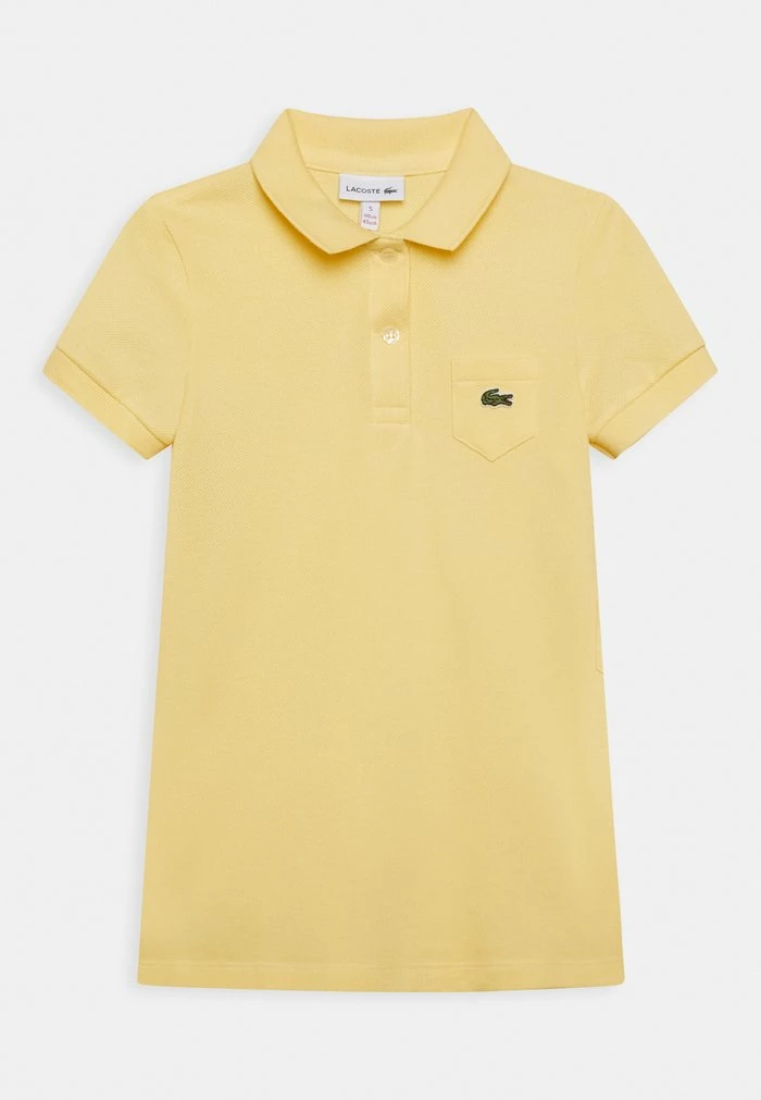 Lacoste Robe En Jersey - Napolitan Yellow 1 Lacoste Robe En Jersey - Napolitan Yellow