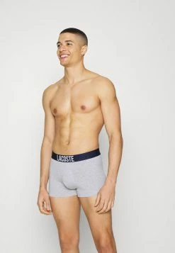 Lacoste 3 PACK - Shorty - Navy Blue/silver Chine/mandarin Tree Orange