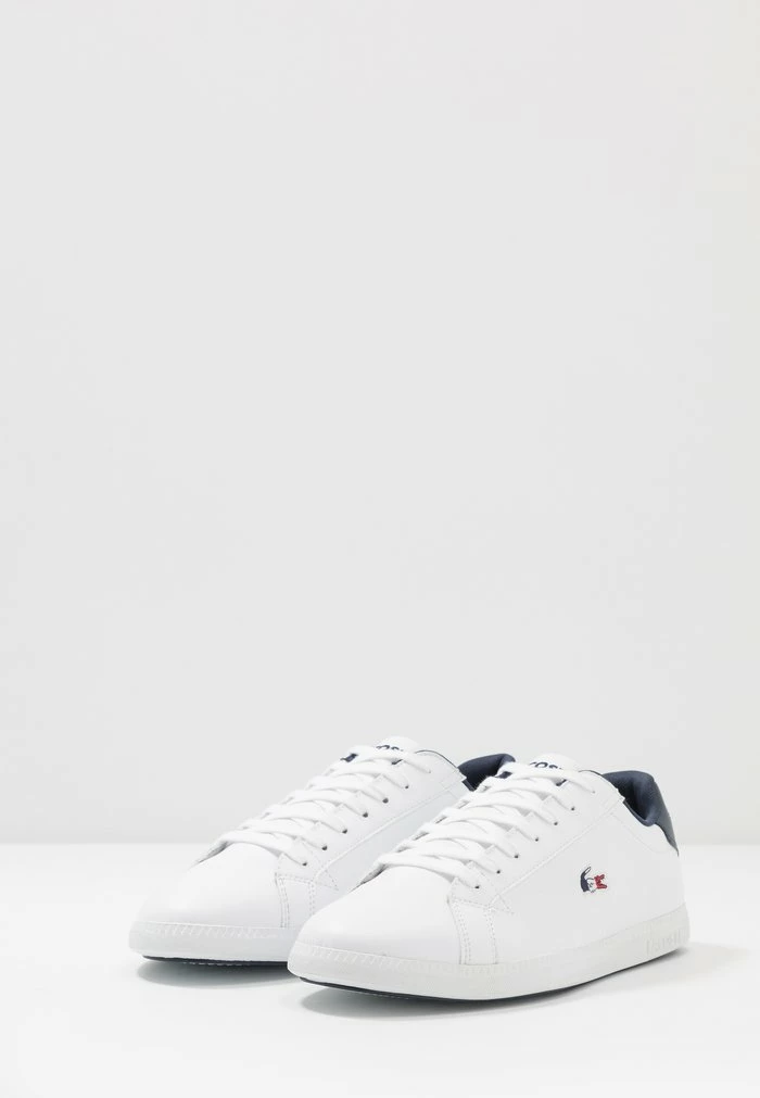 Lacoste GRADUATE - Baskets Basses - White/navy/red 3 Lacoste GRADUATE - Baskets Basses - White/navy/red – Image 3