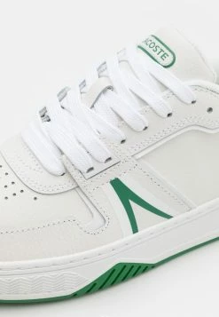 Lacoste L001 - Baskets Basses - White/green -Lacoste Soldes Magasin a28117dfe0bc487092cef7b6f98c1b29