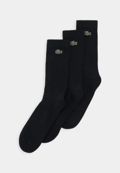 Lacoste 3 PACK - Chaussettes - Black