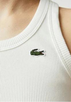 Lacoste Débardeur - Blanc Blanc -Lacoste Soldes Magasin a2c4e28e1eeb4cf28be85f3b0db8cc8c