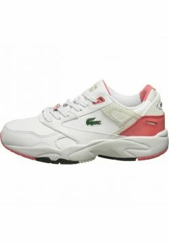 Lacoste STORM - Baskets Basses - Wht Dk Pnk