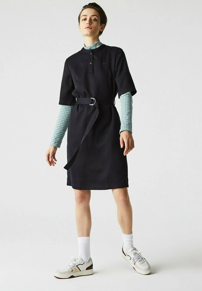 Lacoste Robe En Jersey - Bleu Marine 1 Lacoste Robe En Jersey - Bleu Marine