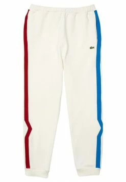 Lacoste Pantalon De Survêtement - Blanc/rouge/bleu -Lacoste Soldes Magasin a3d0925ea6df41c09dd09ad9474f4e5d