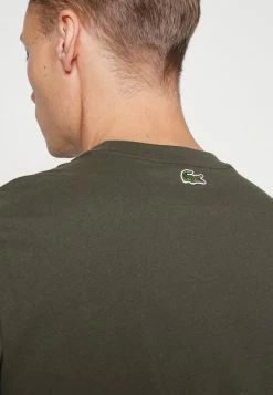Lacoste T-shirt Imprimé - Baobab -Lacoste Soldes Magasin a44ad5e6df094e98bab35fc9d0295818