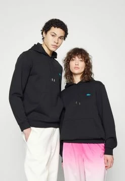 Lacoste UNISEX EXCLUSIVE - Sweat à Capuche - Black
