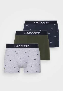 Lacoste 3 PACK - Shorty - Marine/argent Chine/baobab -Lacoste Soldes Magasin a537406868534cf786efcbf28f7f5bc5
