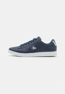 Lacoste CARNABY - Baskets Basses - Navy/red/white