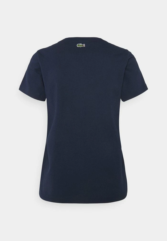 Lacoste T-shirt Basique - Marine/farine 2 Lacoste T-shirt Basique - Marine/farine – Image 2