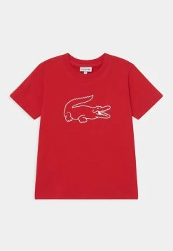 Lacoste TEE LOGO UNISEX - T-shirt Imprimé - Rouge
