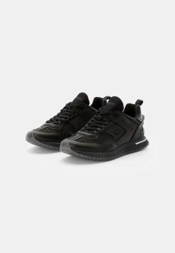 Lacoste COURT BREAK - Baskets Basses - Blk/slv -Lacoste Soldes Magasin a72cd6f5216a4653891ed25e13e02d6b
