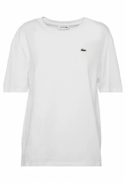 Lacoste T-shirt Basique - White -Lacoste Soldes Magasin a76f8eb13ecf4b1bbb20b05a6ad80a83