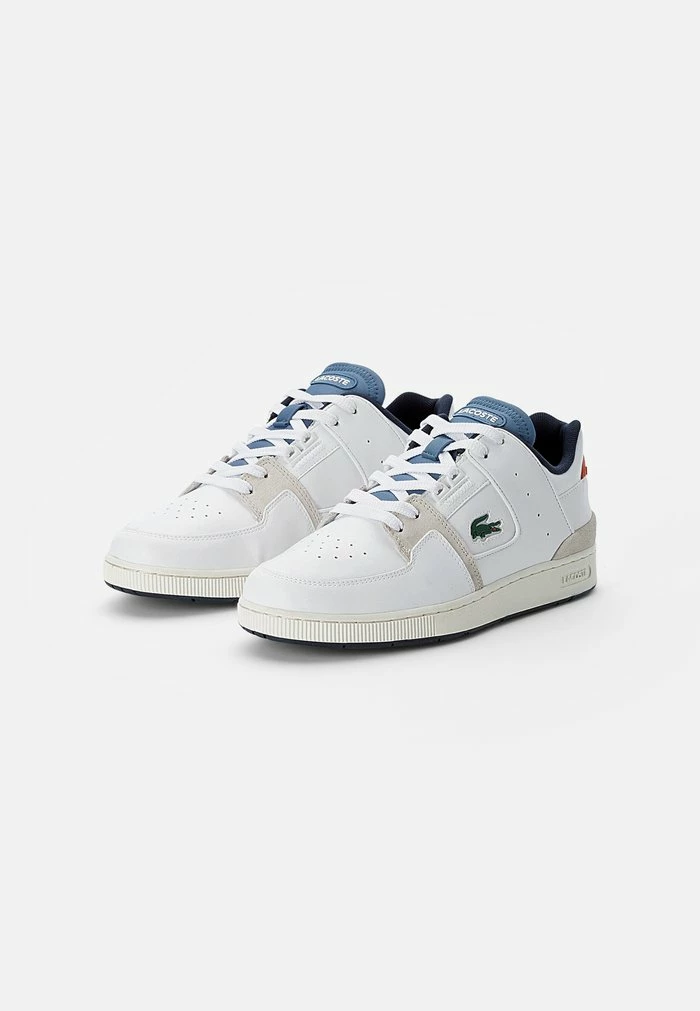 Lacoste COURT CAGE - Baskets Basses - Wht/blu 2 Lacoste COURT CAGE - Baskets Basses - Wht/blu – Image 2