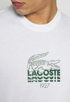 Lacoste T-shirt Imprimé - White -Lacoste Soldes Magasin aa0b3d679b604516ab5ba01d7f6ecb0a