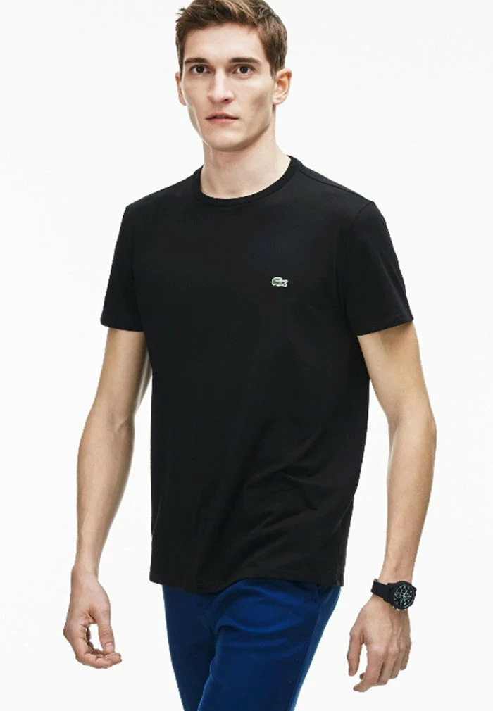 Lacoste T-shirt Basique - Noir 1 Lacoste T-shirt Basique - Noir