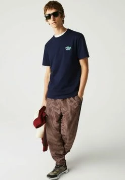 Lacoste T-shirt Basique - Bleu Marine