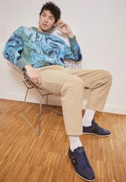 Lacoste CHAYMON - Baskets Basses - Navy/black