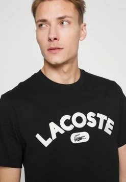 Lacoste T-shirt Imprimé - Noir -Lacoste Soldes Magasin ab4b243b212a45ad926ad277b614da60